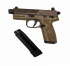 OCCASION - Pistolet FN HERSTAL 502T 4.6" FDE Cal. 22lr 44526