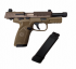 OCCASION - Pistolet FN HERSTAL 502T 4.6" FDE Cal. 22lr 44527