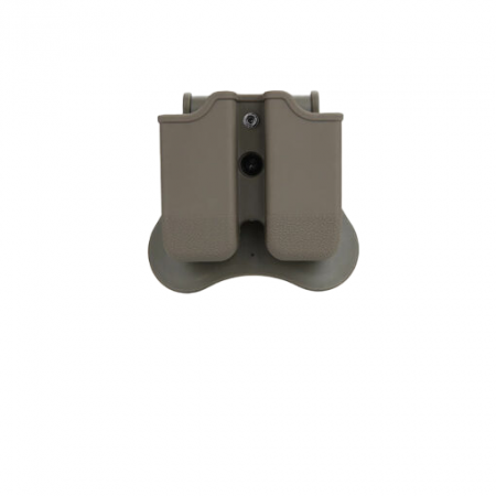 Porte chargeur double CYTAC FDE pour Glock
