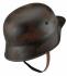 Reproduction DENIX de casque Allemand M35 vieilli 44560