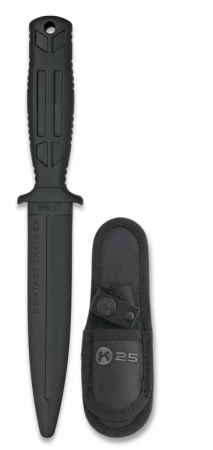 Couteau d'entraînement caoutchouc K25