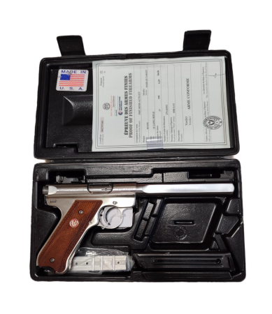 OCCASION - Pistolet RUGER Mark III Competition Target Inox 6.9" Cal. 22lr