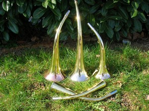 Corne d'appel MILLIENSON ronde cintrée 40cm