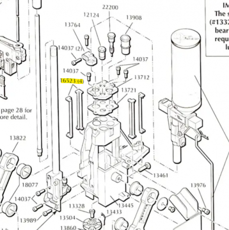 Wave bearing kit DILLON pour Square Deal