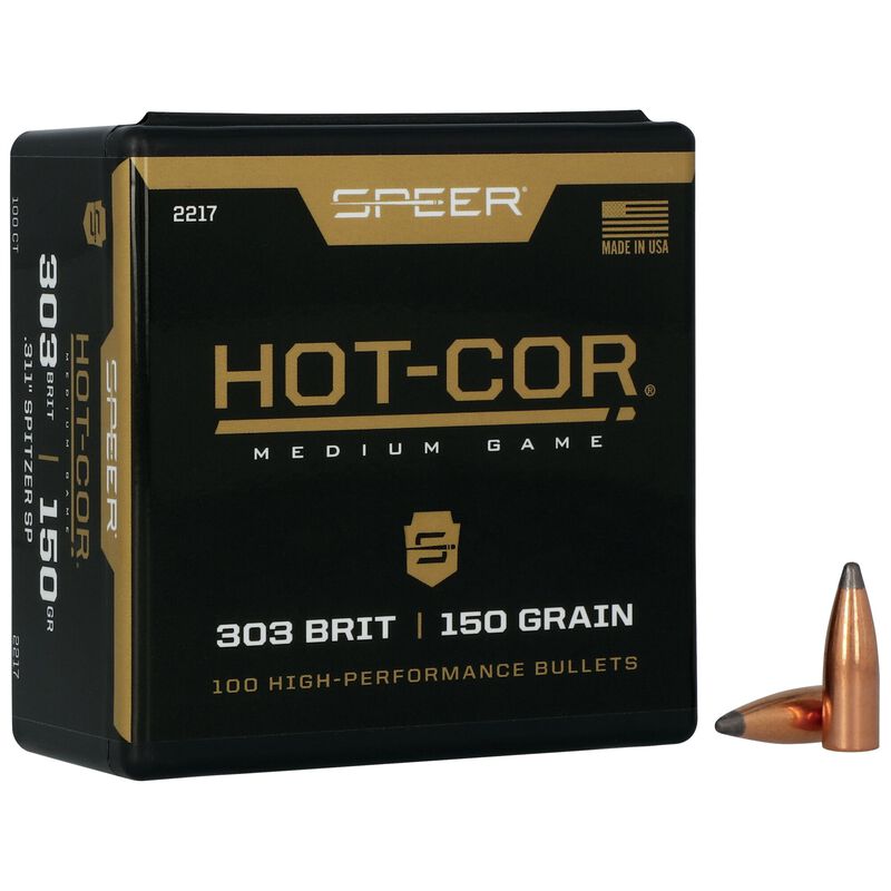 100 ogives Speer Spitzer calibre 303 (.311) 150 gr / 9,7 g