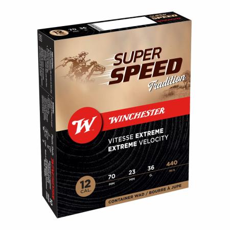 Boite de 10 cartouches WINCHESTER Super Speed G3 36g Cal. 12/70