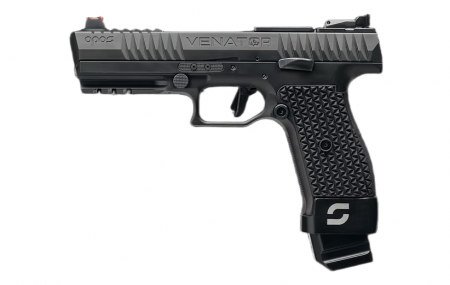 Pistolet OPOS Venator Black 4.6" Cal. 9x19