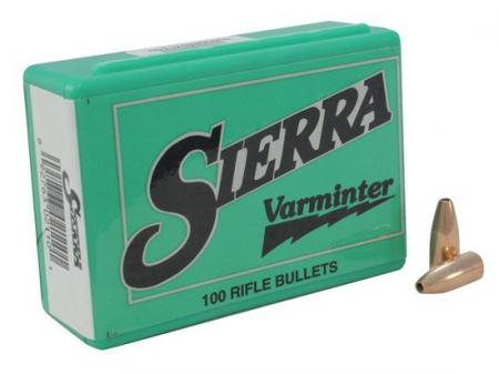 100 ogives Sierra Hollow Point Varminter 100 gr / 7,12 g