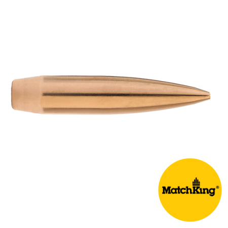 100 ogives Sierra Matchking calibre 6 mm (.243) 107 gr / 6,9 g Hollow Point Boat Tail