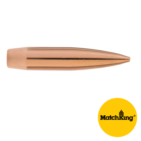 100 ogives Sierra Match King calibre 6.5 mm (.264) 142 gr / 9,20 g Hollow Point Boat Tail