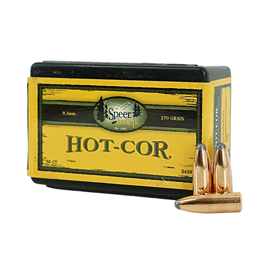 50 ogives Speer Hot-Cor calibre 9.3 (.366) 270 gr / 17,50 g 
