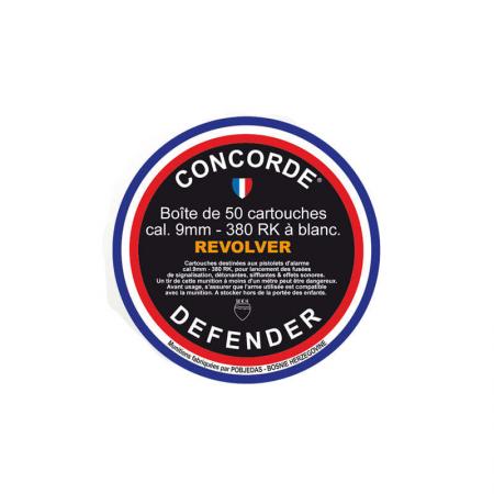 Boite de 50 cartouches pour REVOLVER 9MM à  blanc