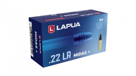 Boite de 50 cartouches LAPUA Midas+ .22lr 40gr / 2,59g