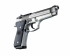 Pistolet Beretta 92FS Inox 5" Cal. 9x19 39175