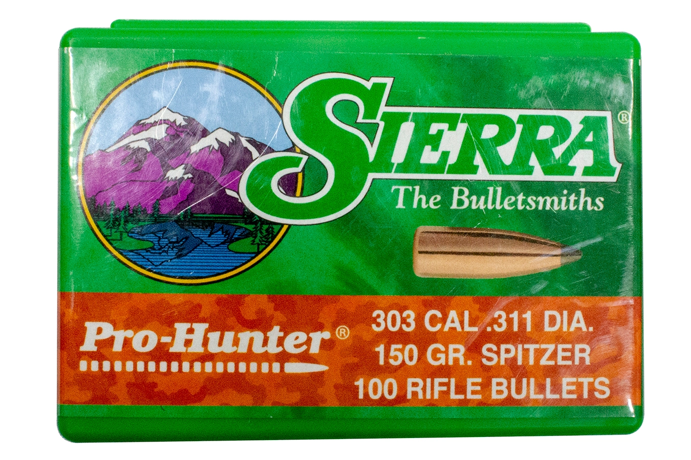 100 ogives Sierra Pro Hunter Spitzer calibre 303 (.311) 150 gr / 9,7 g
