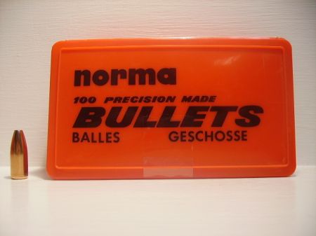 100 ogives Norma Vulkan calibre 9,3 mm (.365) 232 gr / 15 g