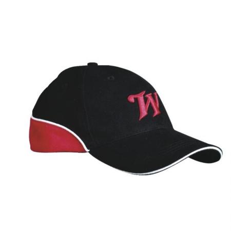 Casquette WINCHESTER noire, rouge et blanc BRO308811