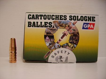 Boite de 50 ogives GPA 35 Whelen (.358 ) 196 gr / 12,7 g