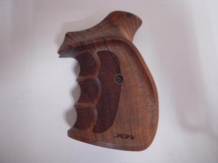 Poignée COMBAT en bois pour revolver Smith & Wesson K/L SB 