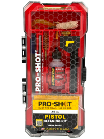 Kit de nettoyage Pro-Shot P45KIT .45 ACP pour pistolet