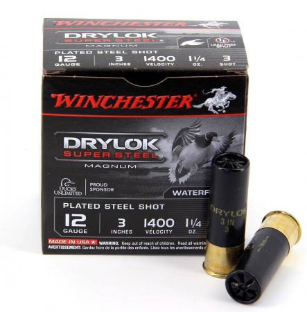 Boite de 25 cartouches WINCHESTER calibre 12/76 ACIER DRYLOCK 35 g n°3