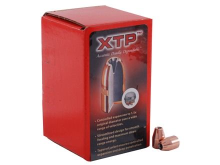 100 ogives HORNADY cal 9mm XTP HP 115 gr / 7,45 g