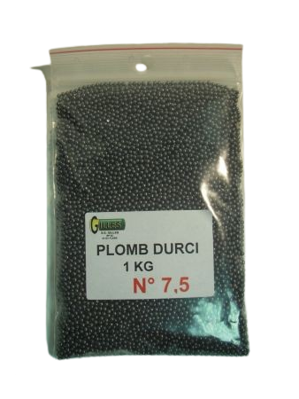 Plomb durci en sac de 1 kg