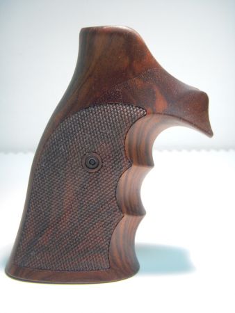 Poignée ambidextre en bois pour revolver MANURHIN MR0368