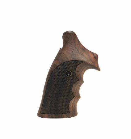 Poignée en bois ambidextre pour revolver Smith &amp; Wesson N-RB SW016HO8