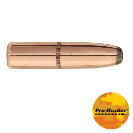 100 ogives Sierra Pro Hunter calibre 30 (.308) 220 gr / 14,26 g Round Nose