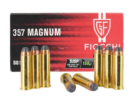Cartouches FIOCCHI .38 Special SJSP 158 gr / 10,24 g