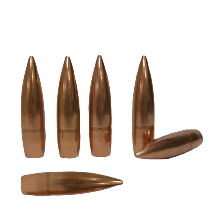 50 ogives P.P.U Partizan 8 mm (.323) 198 gr / 12,85 g Full Metal Jacket Boat tail