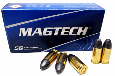 Cartouches Magtech 9x19 LRN 124 gr / 8 g