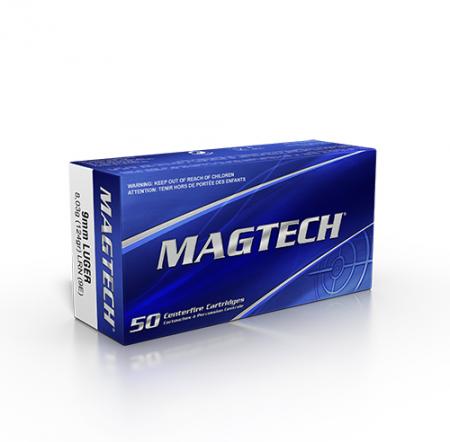 Boite de 50 cartouches MAGTECH 9x19 LRN 124gr / 8g