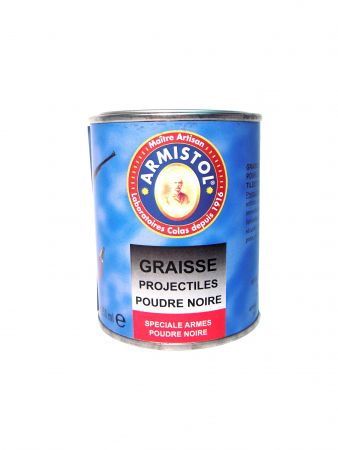 Graisse ARMISTOL pour projectile poudre noire (250ml)