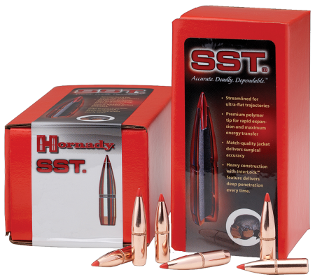 100 ogives Hornady Super Shock Tip calibre 7 mm (.284) 162 gr / 10,50 g