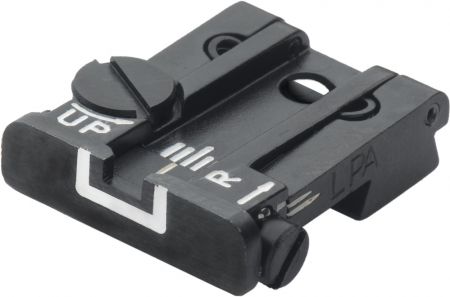 Hausse réglable LPA pour CZ 75 SP01 SHADOW / Points blancs