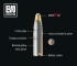 Boite de 50 ogives RWS Evo .30 (.308) 184gr / 11.9g 43425