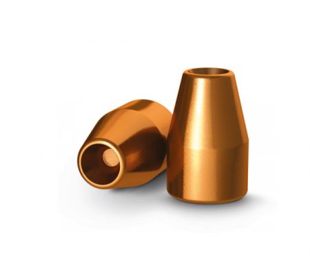 500 ogives H&N 9mm (.356) cuivrées Hollow Point 115 gr / 7,45 g