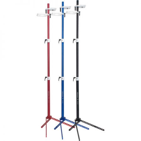 Support carabine 3 positions réglable avec repose boite G298 / Bleu