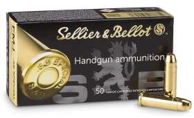 Boite  50 cartouches 38 SPECIAL SELLIER BELLOT 158 gr / 10,24 g FMJ 