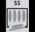 Armoire forte INFAC SENTINEL 5 armes + étagère 37804