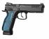 Pistolet CZ Shadow 2 Bleu 4.7" Cal. 9x19 39920