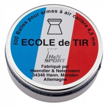 Boite 500 plombs 4.5 Ecole de Tir 0.52 g