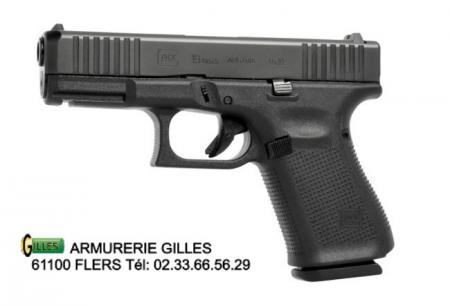 Pistolet semi automatique  Glock 19 GEN 5 Cal 9x19 mm