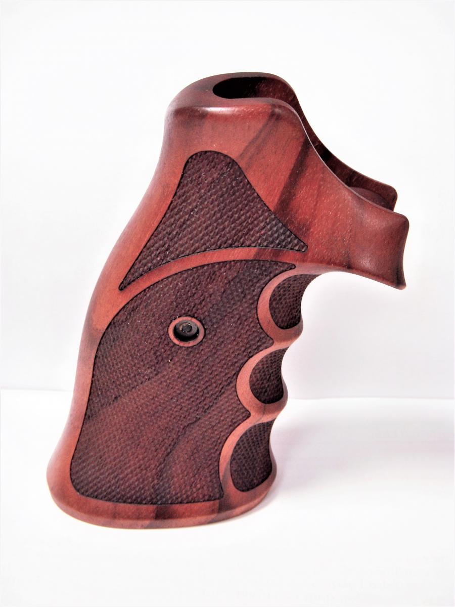 Poignée ambidextre en bois pour revolvers Colt Python