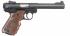 Pistolet semi automatique Ruger Mark IV Target plaquettes bois 4852