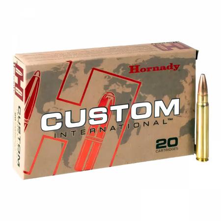 Cartouches Hornady Custom International 9.3x62 InterLock SP 286 gr / 18,5 g