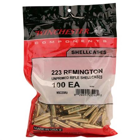 100 étuis vides WINCHESTER Cal. 223 Rem