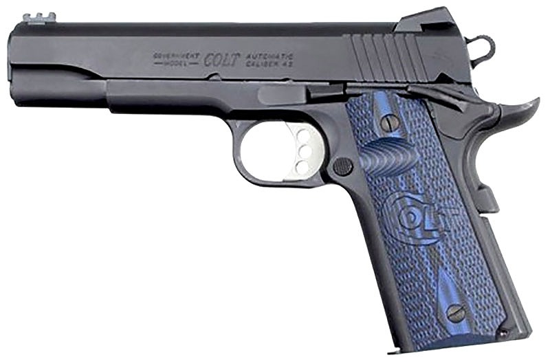 Pistolet semi automatique Colt 1911 Government Série Competition Bronzé calibre 45 ACP ou 9x19 mm